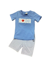 Load image into Gallery viewer, I Love Dad boys short set
