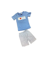 Load image into Gallery viewer, I Love Dad boys short set
