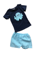 Load image into Gallery viewer, Octopus boys short set
